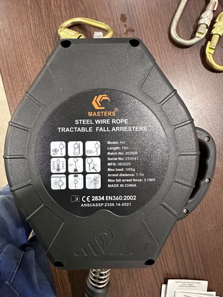 FALL ARRESTERS (MASTERS)
